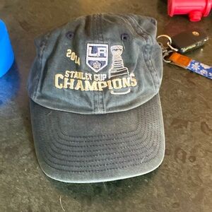 2014 Kings Stanley cup champions hat. In good condition, vintage feel